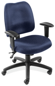 Office Source D2001 Task Chair W/Adj Arms