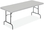 Office Source FBM3096 Lt Gray 30X96 Smooth Folding Table