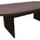Office Source PL136 Racetrack Conference Table w/Slab Base