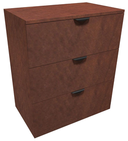 Office Source PL183 35.5"W 3 Drawer Lateral File