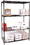 Office Source PWS1248BLK Blk 48"W Extra Shelf For Pws722148