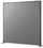 Office Source SP6624 Pewter Fabric/Charcoal 66X24 Panel