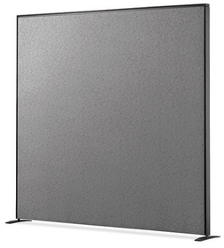 Office Source SP6630 Pewter Fabric/Charcoal 66X30 Panel