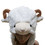 TopTie Animal Hat Ladies Long Head Cover, Sheep Antelope Beauty Hat