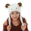 TopTie Animal Hat Ladies Long Head Cover, Sheep Antelope Beauty Hat