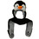 TopTie Halloween Animal Costume Hat, Long Scarf And Mittens, Panda Penguin Polar Bear