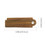 Muka Custom Folding Beard Comb Personalized Logo Wooden Comb Fine Tooth Pocket Size Custom Brush For Hair / Beard