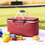 Muka Portable Shopping Basket Thermal Folding Picnic Basket with Aluminum Frame for Shopping / Beach / Picnics / Outdoor activities