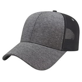 Cap America I3014 Cotton Jersey Cap with Hi-Tech Mesh Back