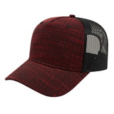 Cap America I3047 Five Panel Poly/Rayon with Mesh Back Cap