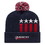 Cap America RKSTAR12 Stars & Stripes Knit Cap With Cuff