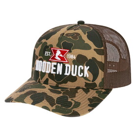 Custom Cap America I2023 Duck Camo Trucker Mesh Back Cap