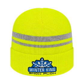 Custom Cap America IK59 Reflective Knit Cap with Cuff