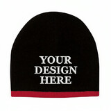 Custom Cobra Caps BEAN-S2 8" Beanie w/Contrasting Trim