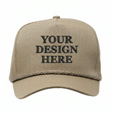 Custom Cobra Caps C256 5 Panel Twill, Snap Back Golf, Rope caps-Upgraded TSG