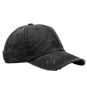 Cobra Caps C324-D 6-Panel Unstructured Pigment Dyed Heavy Cotton Twill, Distressed