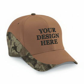 Custom Cobra Caps ETV-C 6 Panel Edged Twill Camo