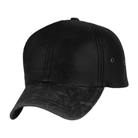 Custom Cobra Caps PWL-R 6 Panel Washed Leather Relaxed
