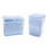 GOGO Set of 50 Clear Plastic Name Tag Badge Id Card Holders Large Heavy Duty Waterproof 3" X 4" / 4" X 6"