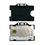 GOGO 100Pcs Hard Plastic Open Face 2 Cards ID Badge Holder for Standard Crad Credit Card Name Badge