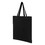 Muka Custom Black Cotton Tote Bag, Convention Canvas Tote Bag, 14-1/2 x 17 Inches