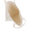 Muka Reusable Cotton Tote Canvas Bags, 14-1/2 x 17 Inches 12oz Shopping Bag - Natural, Christmas Gift Bag