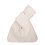 Muka Small Canvas Knot Bag for Women, Japanese Style Wristlet Pouch, Party Favor Tote Bag - Natural