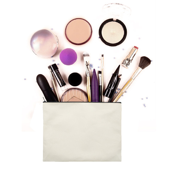 Aspire 6-Pack Canvas Document Bag, 11-3/4 x 9-1/2 Inch Heavy Duty Tool Bag, Cosmetic Makeup Zipper Bag