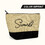 Muka Personalized Linen Makeup Bag with Logo, Custom SPA Cosmetic Case, Travel Toiletry Bag