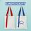 Muka Custom Canvas Tote Bag w/ Colored Handles, Personalized White Cotton Tote with Blue Straps