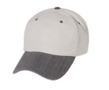 Cameo Sports CS-108A Pigment-Dyed Washed & Brushed Cotton Cap, Two tone color