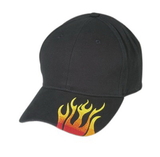 Cameo Sports CS-109 Brushed Cotton With Embroidered Flame Logo