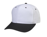 Cameo Sports CS-63C Pro Style White Crown Cap