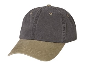 Cameo Sports CS-74A Pigment Dyed Washed Cotton Two Tone Cap