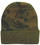 Cameo Sports CS-B1203 12" Printed Green Camo Acrylic Knit Beanie With Olive Cuff