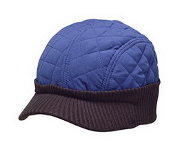 Cameo Sports CS-B220 Winter Quilted Cap with Knit Brim