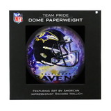 Baltimore Ravens Paperweight Domed