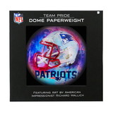 New England Patriots Paperweight Domed