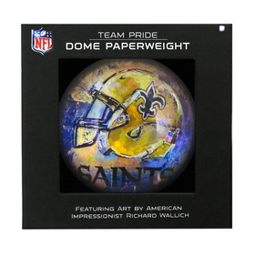 New Orleans Saints Paperweight Domed