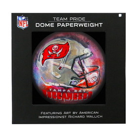 Tampa Bay Buccaneers Paperweight Domed