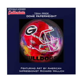 Georgia Bulldogs Paperweight Domed