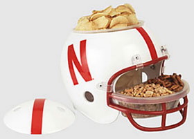 Nebraska Cornhuskers Snack Helmet