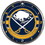 Buffalo Sabres Clock Round Wall Style Chrome