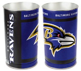 Baltimore Ravens 15" Waste Basket