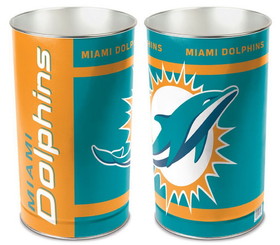 Miami Dolphins Wastebasket 15 Inch