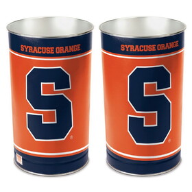 WinCraft Syracuse Orange Wastebasket 15 Inch - Periodic Restock