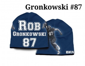 New England Patriots Beanie Heavyweight Rob Gronkowski Design
