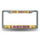 Los Angeles Lakers License Plate Frame Chrome Printed Insert