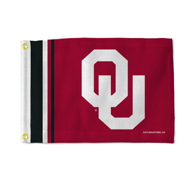 Oklahoma Sooners Flag 12x17 Striped Utility
