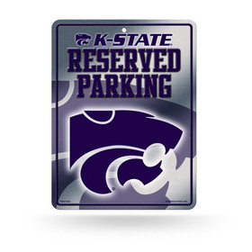 Kansas State Wildcats Sign Metal Parking